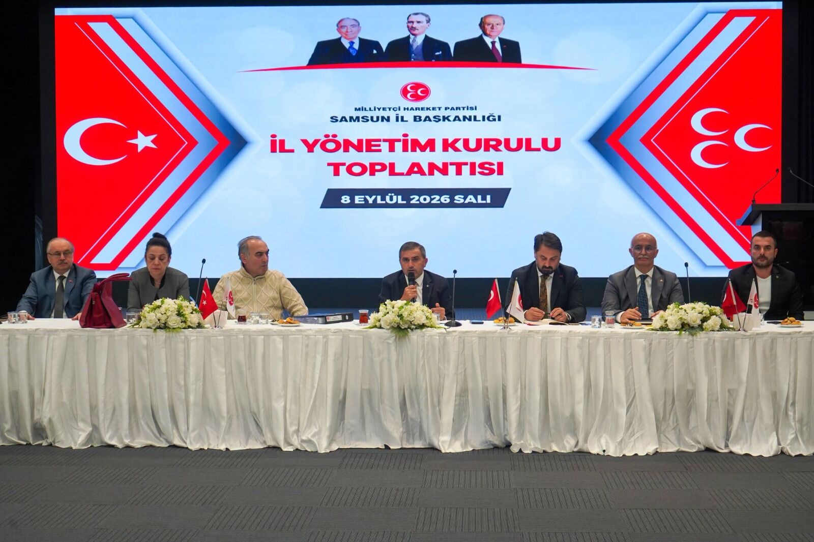 Samsun Haber: MHP Samsun’da yeni yönetimin görev dağılımı belli oldu