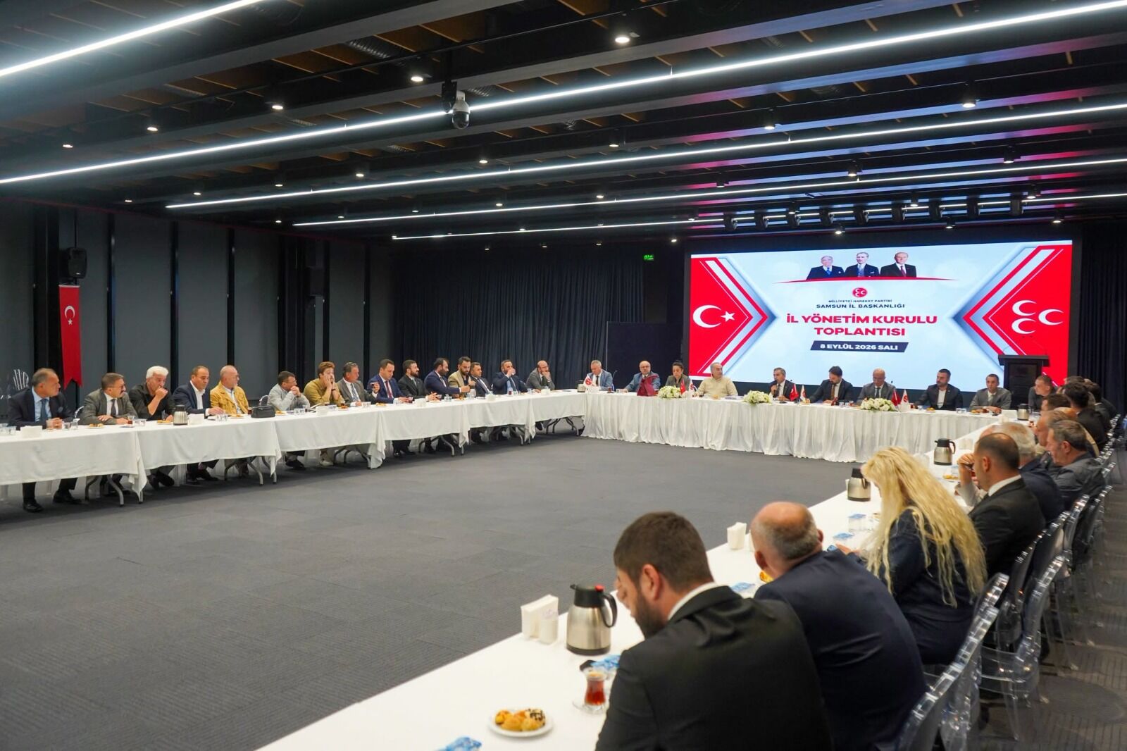 Samsun Haber: MHP Samsun’da yeni yönetimin görev dağılımı belli oldu