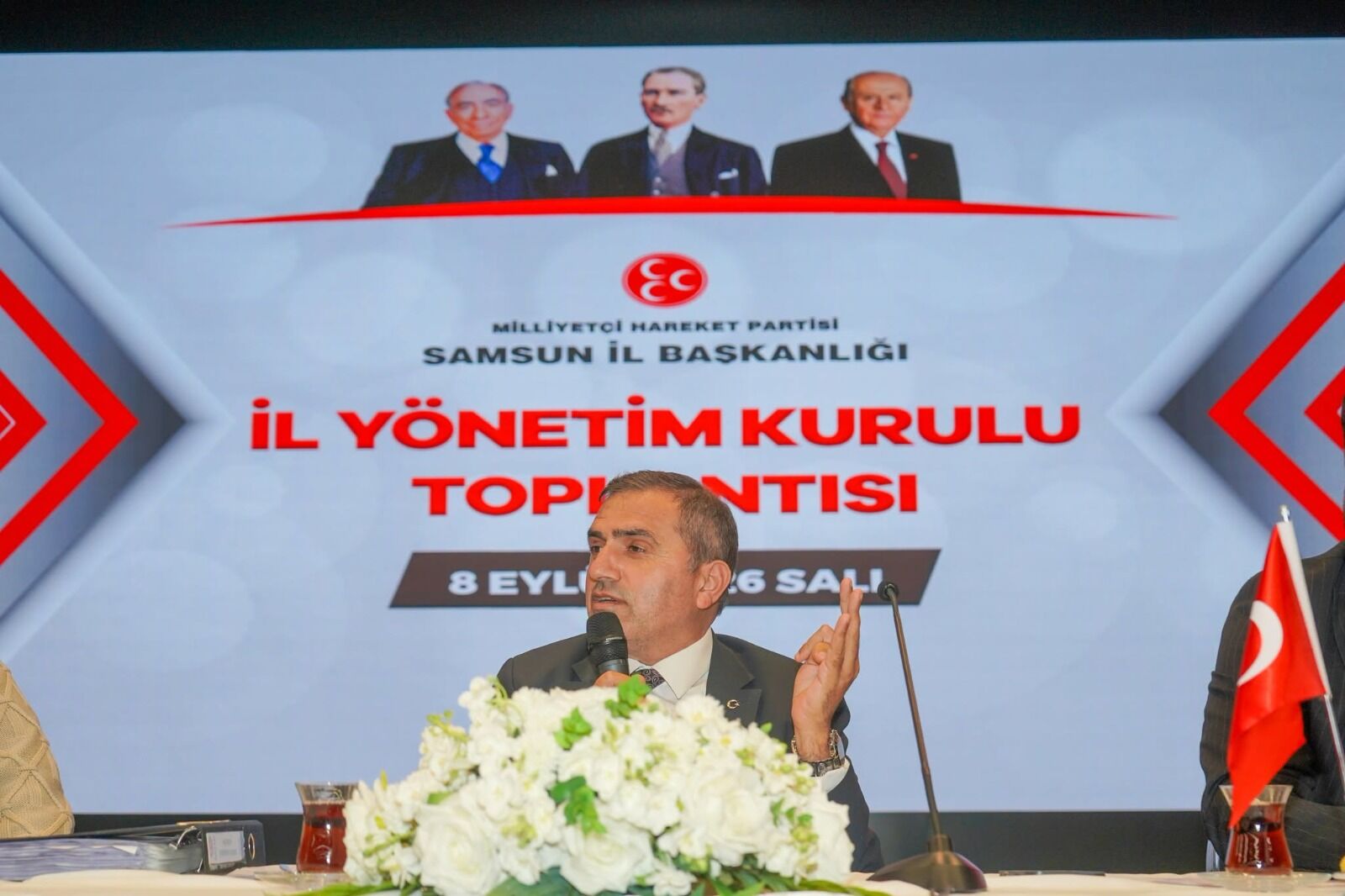Samsun Haber: MHP Samsun’da yeni yönetimin görev dağılımı belli oldu