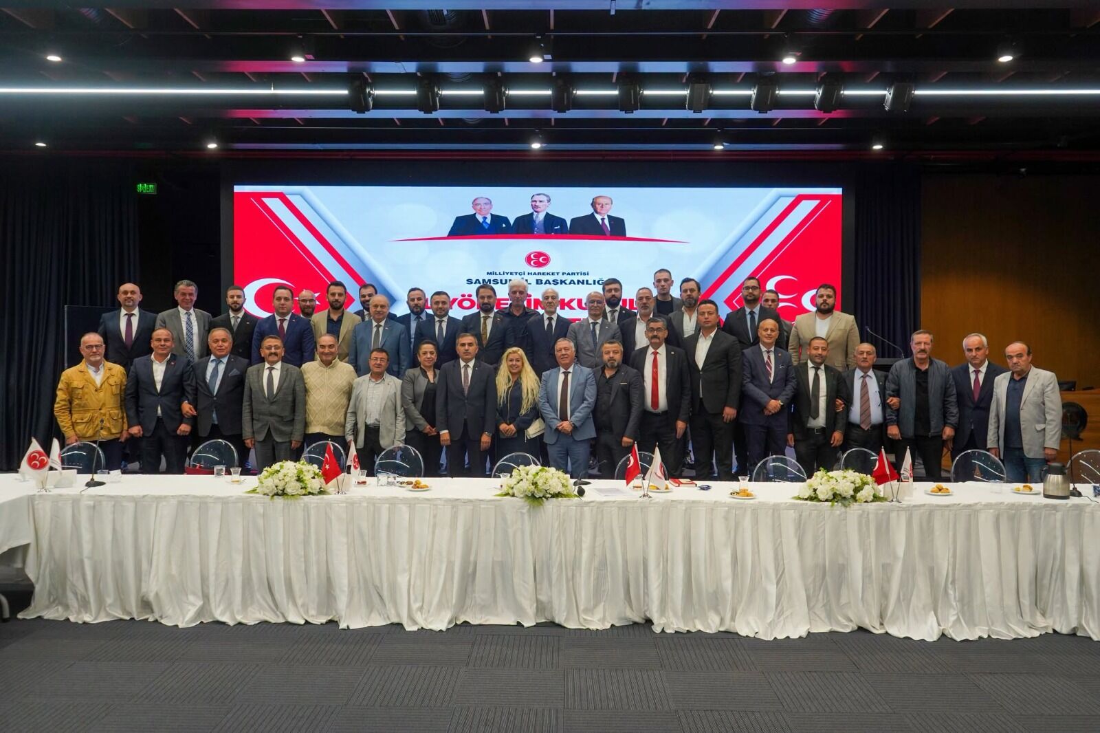 Samsun Haber: MHP Samsun’da yeni yönetimin görev dağılımı belli oldu