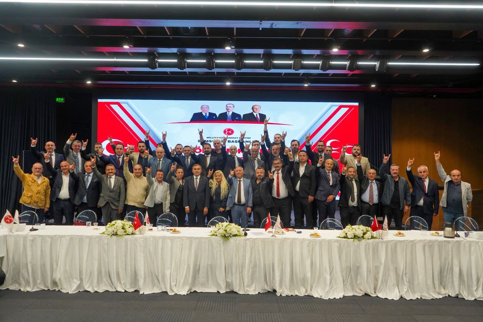 Samsun Haber: MHP Samsun’da yeni yönetimin görev dağılımı belli oldu