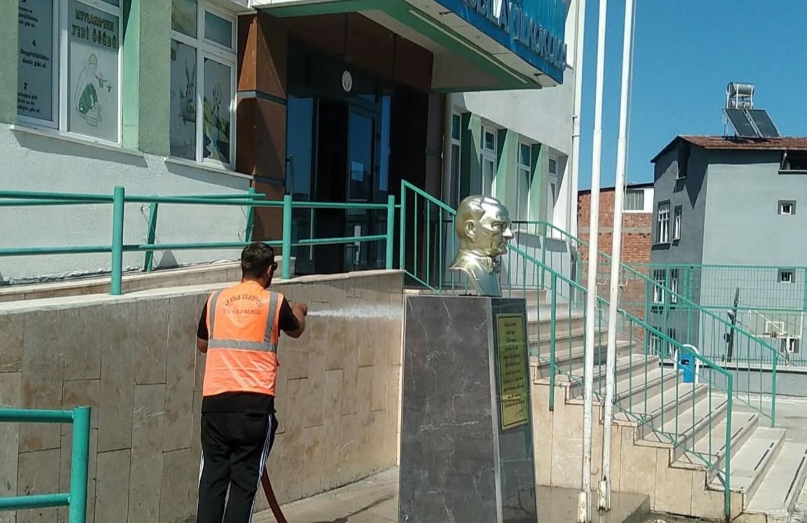 samsun haber: İlkadım Belediyesi’nden okullarda temizlik seferberliği