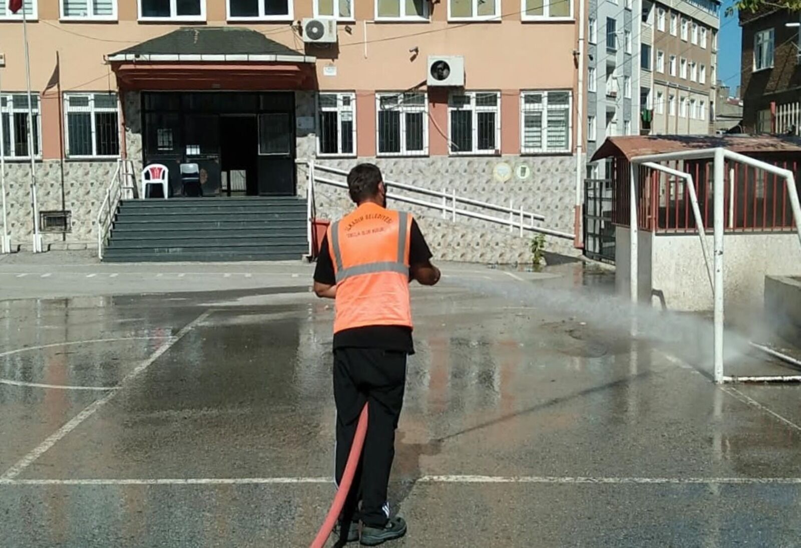 samsun haber: İlkadım Belediyesi’nden okullarda temizlik seferberliği