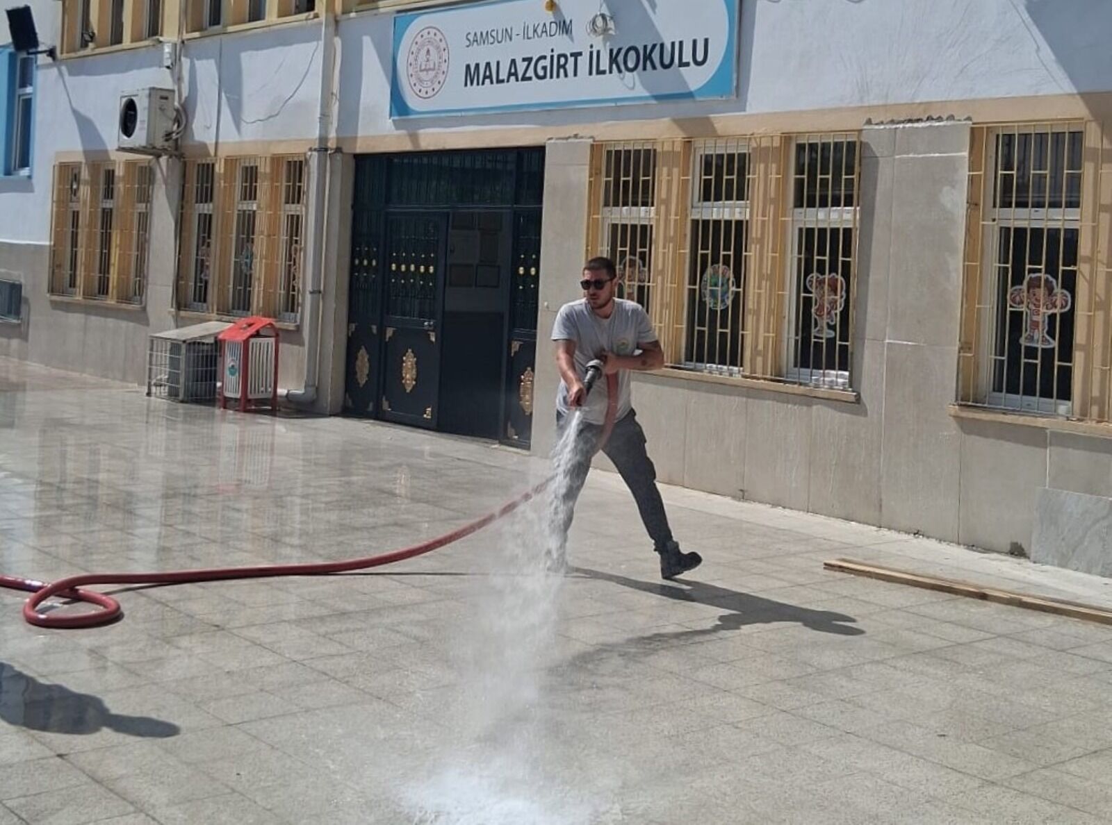 samsun haber: İlkadım Belediyesi’nden okullarda temizlik seferberliği