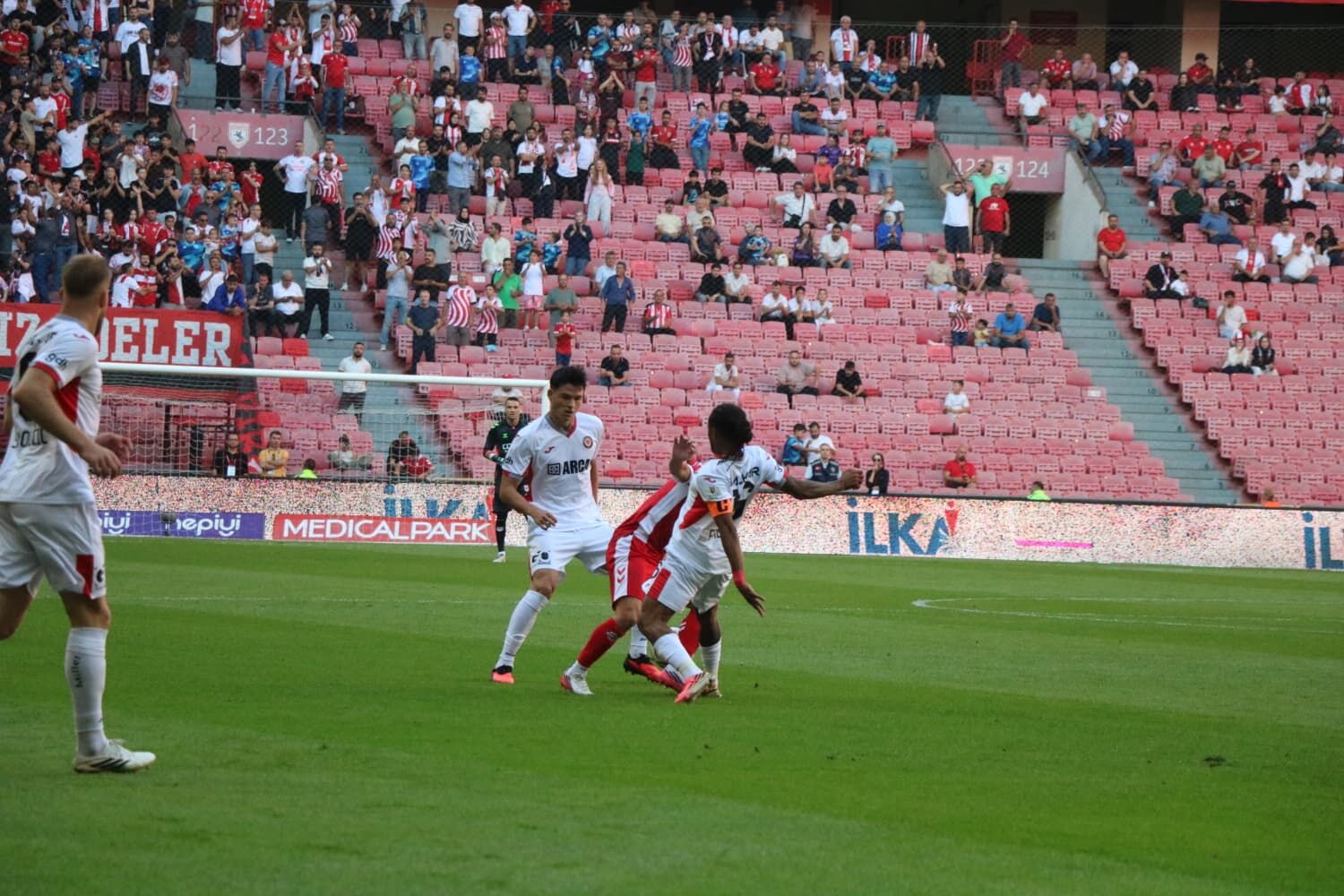 Samsunspor Haber: Samsunspor ilk yarıyı Çorum FK karşısında geride kapattı!