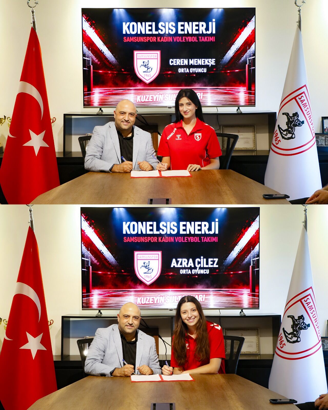SAMSUNSPOR HABER Kuzeyin Sultanları’nda 4 imza birden!