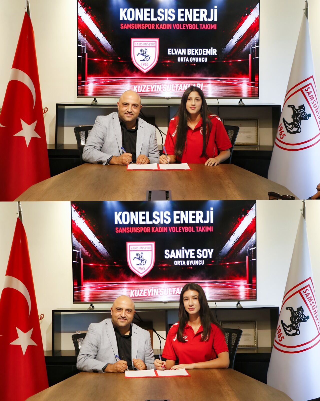 SAMSUNSPOR HABER Kuzeyin Sultanları’nda 4 imza birden!