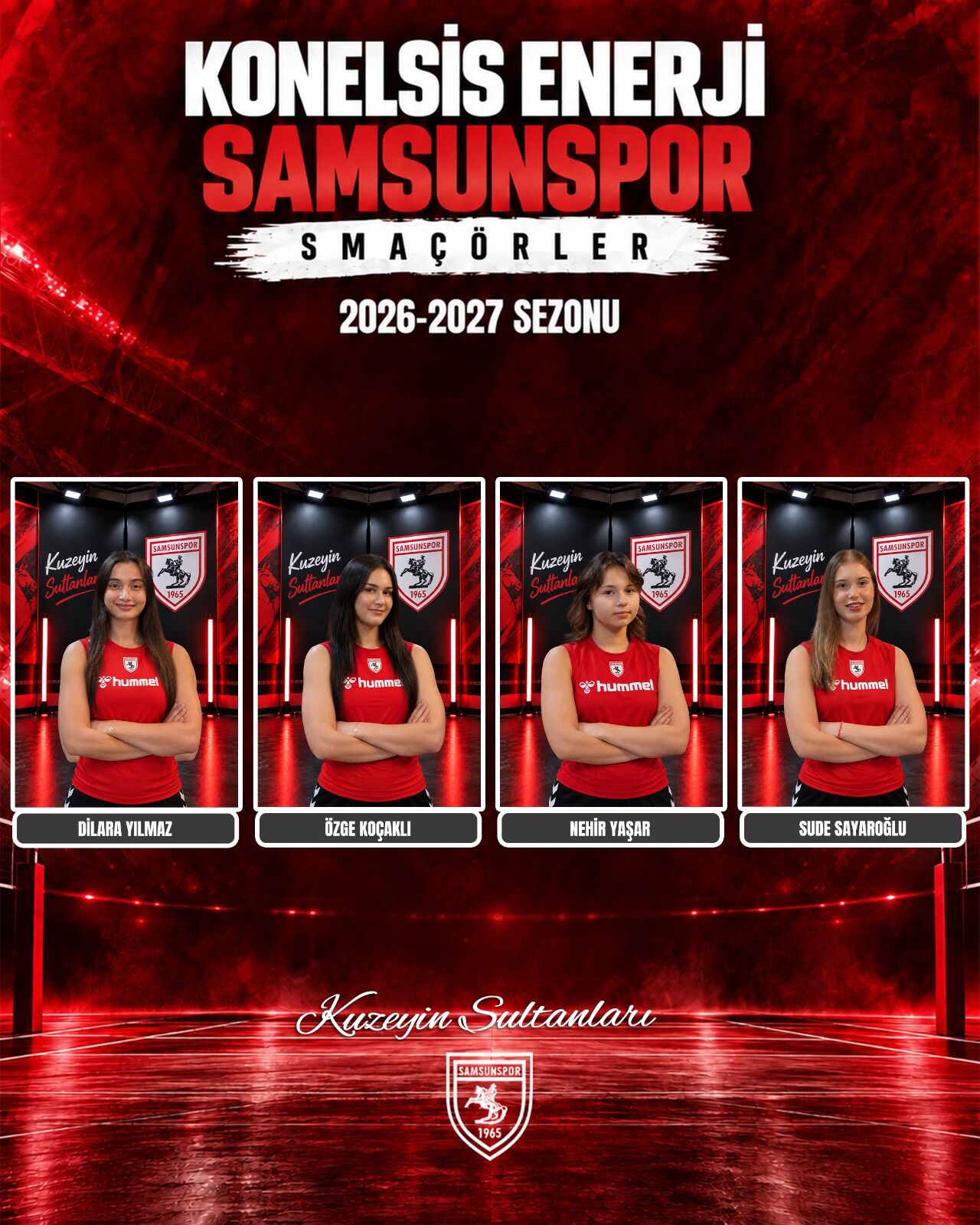 Konelsis Enerji Samsunspor’dan 6 imza birden!
