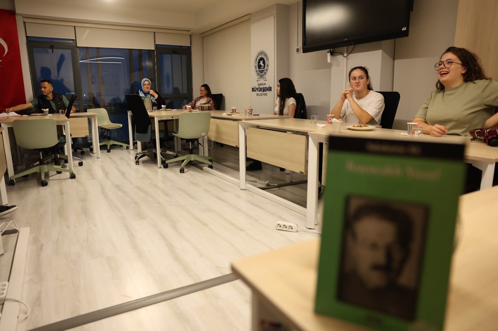 Samsun Haber: Samsun’da kitapseverler aynı kitap etrafında buluşuyor