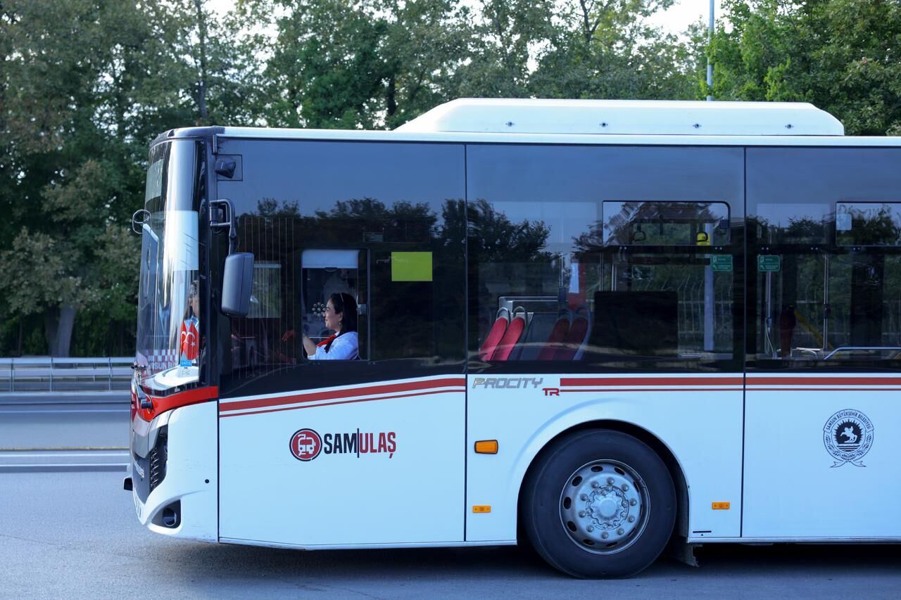 samsun haber samsun'da ulaşım filosuna kadın gücü! Sayı 19'a yükseldi