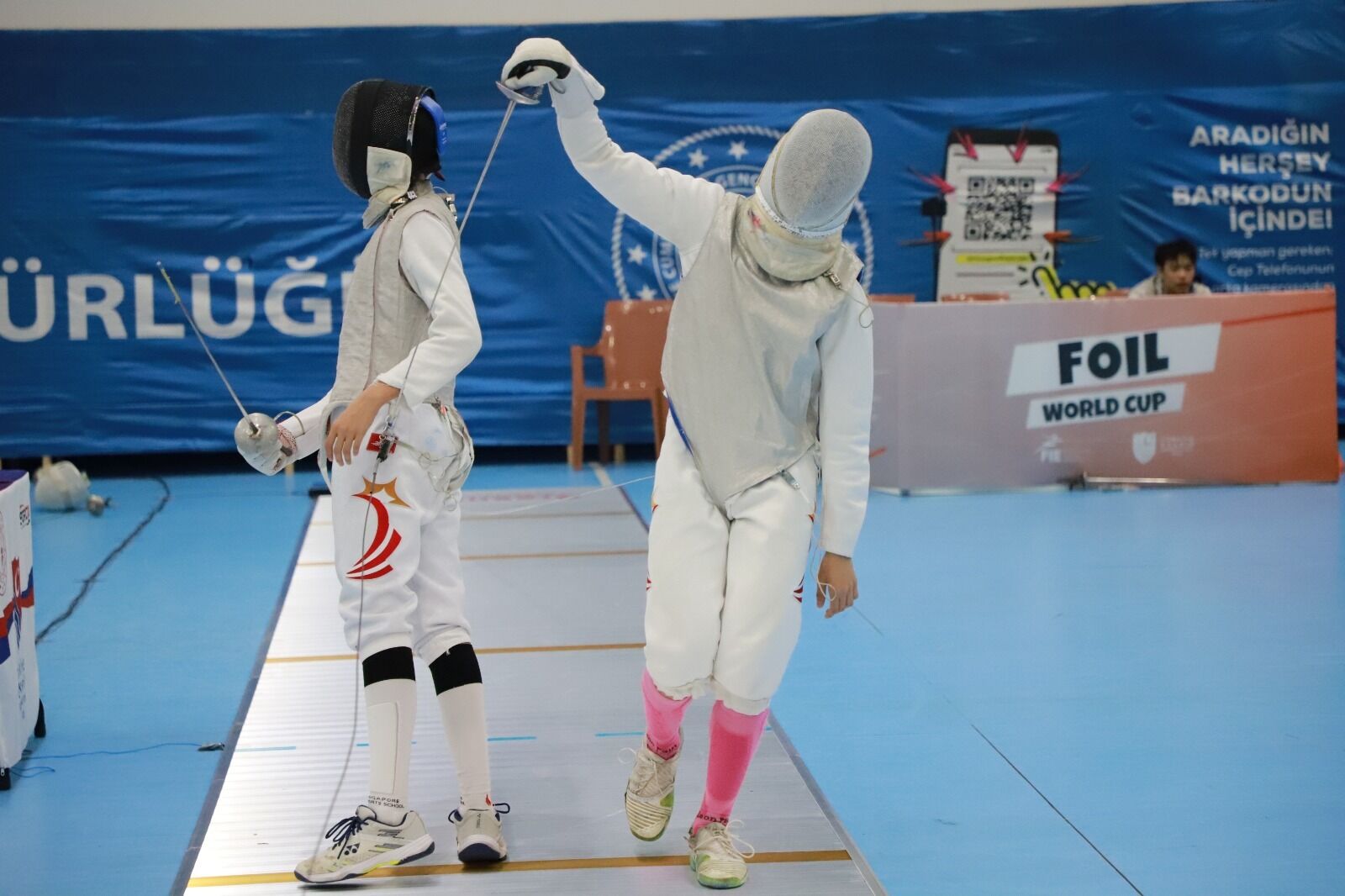 Samsun’da eskrim şöleni! 52 ülkeden 606 sporcu mücadele ediyor