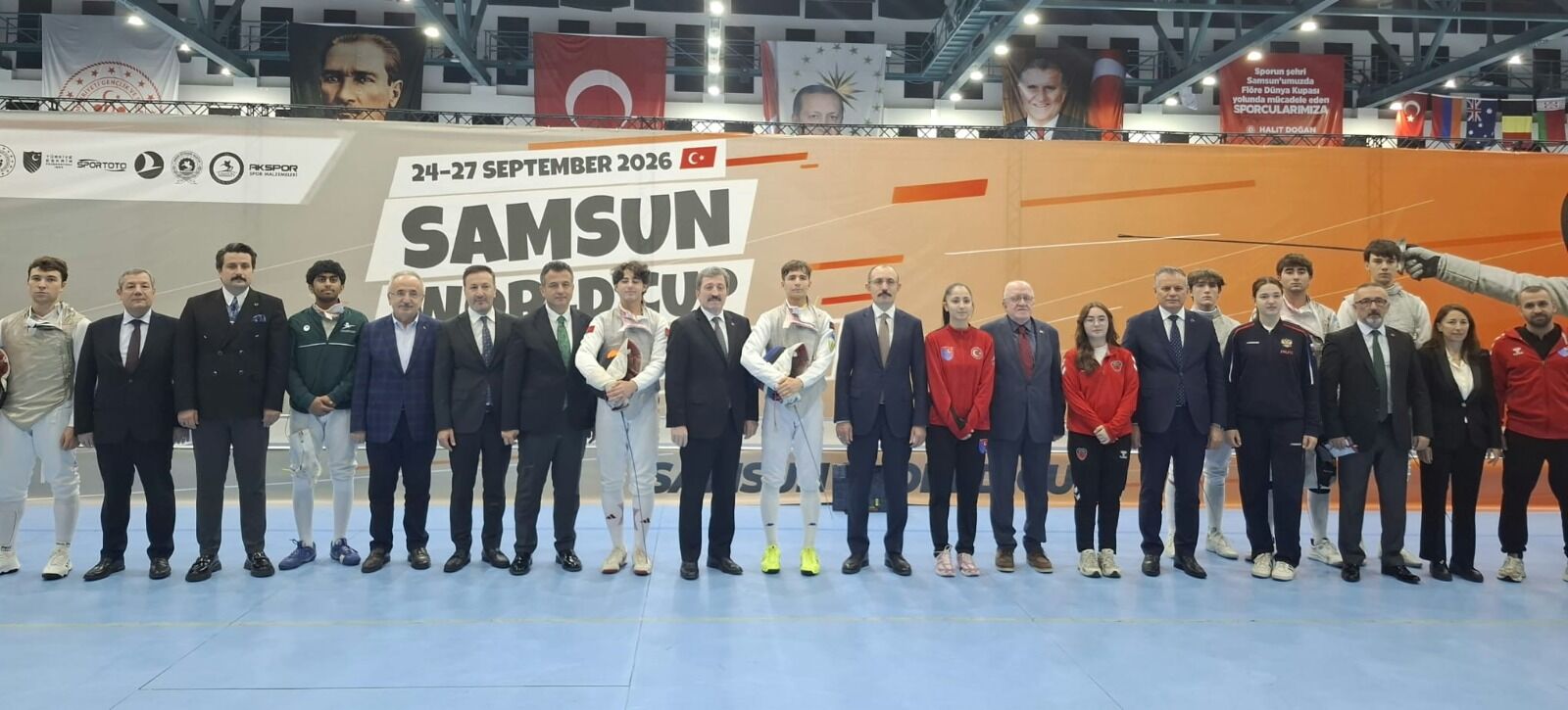 Samsun Haber: Samsun’da eskrim rüzgarı! 52 ülkeden 606 sporcu geldi