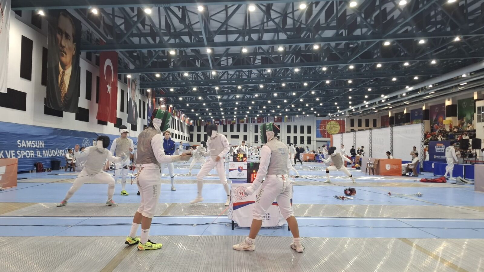 Samsun Haber: Samsun’da eskrim rüzgarı! 52 ülkeden 606 sporcu geldi