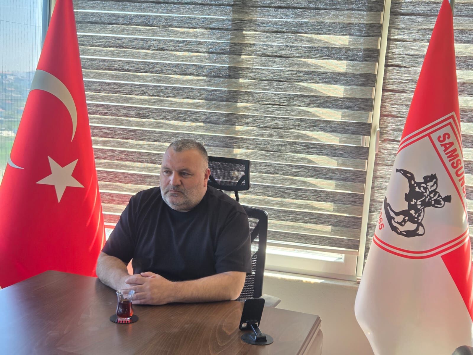 Samsunspor Haber: Samsunspor taraftarlarından Arıbaş’a teşekkür, Aydın’a hoş geldin