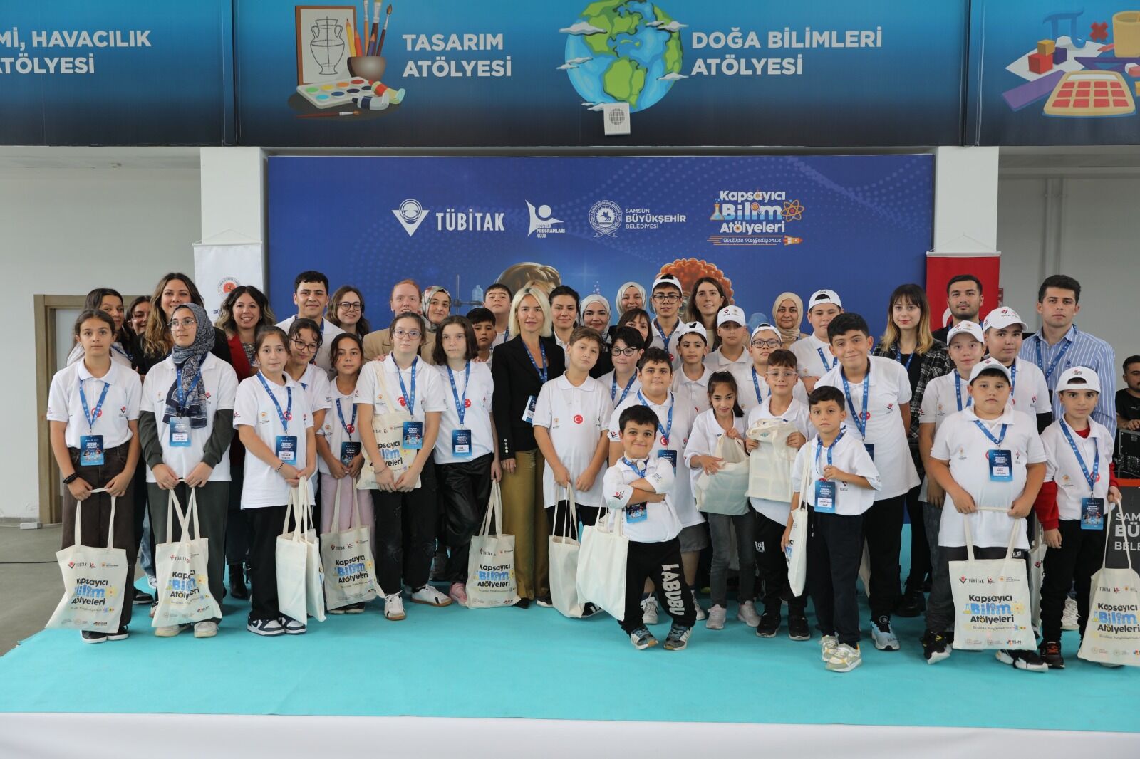 Samsun’da özel öğrenciler bilimin dünyasını keşfetti!