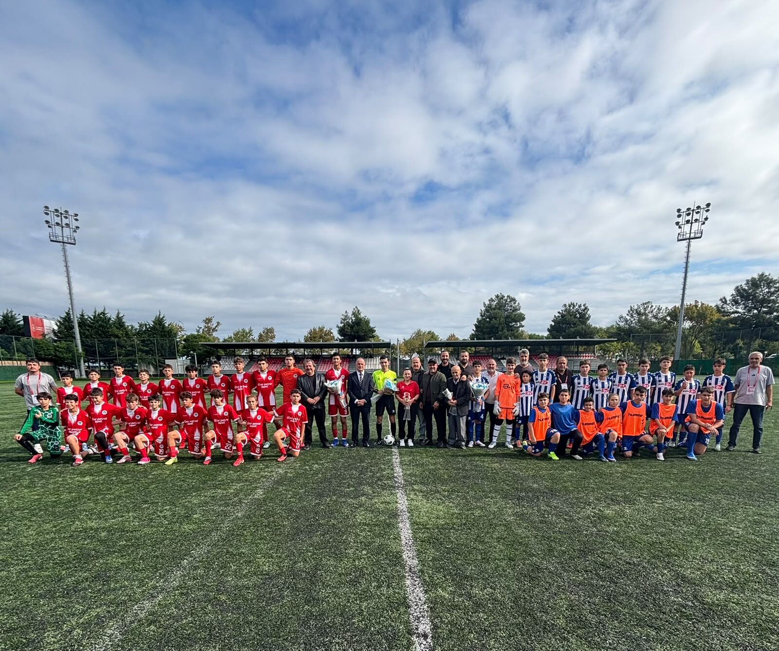 Samsun’da U-14 Ligi başladı! Genç futbolcular sahaya çıktı