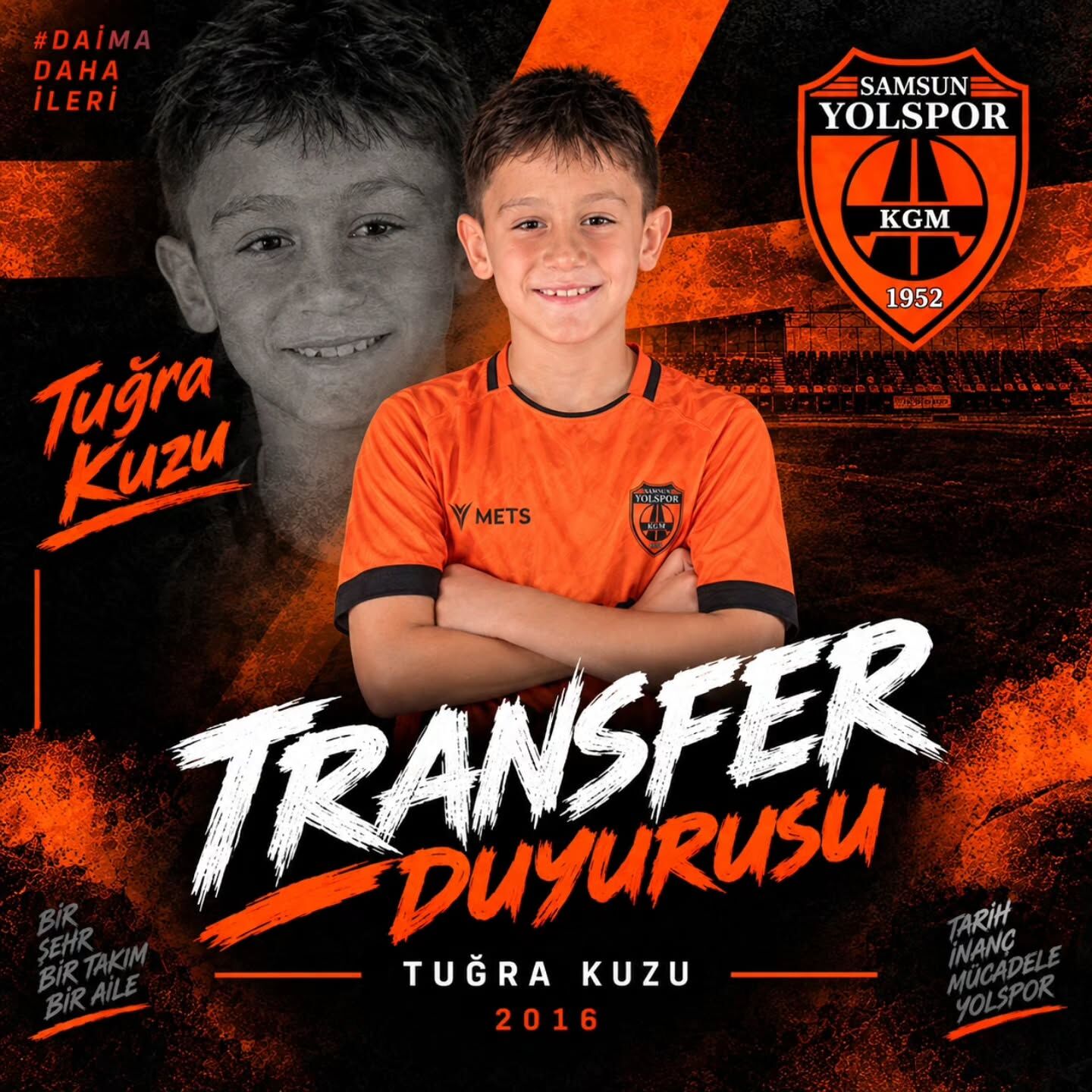 Samsunspor haber: Yolspor altyapıya takviye yaptı! Tuğra Kuzu transfer edildi
