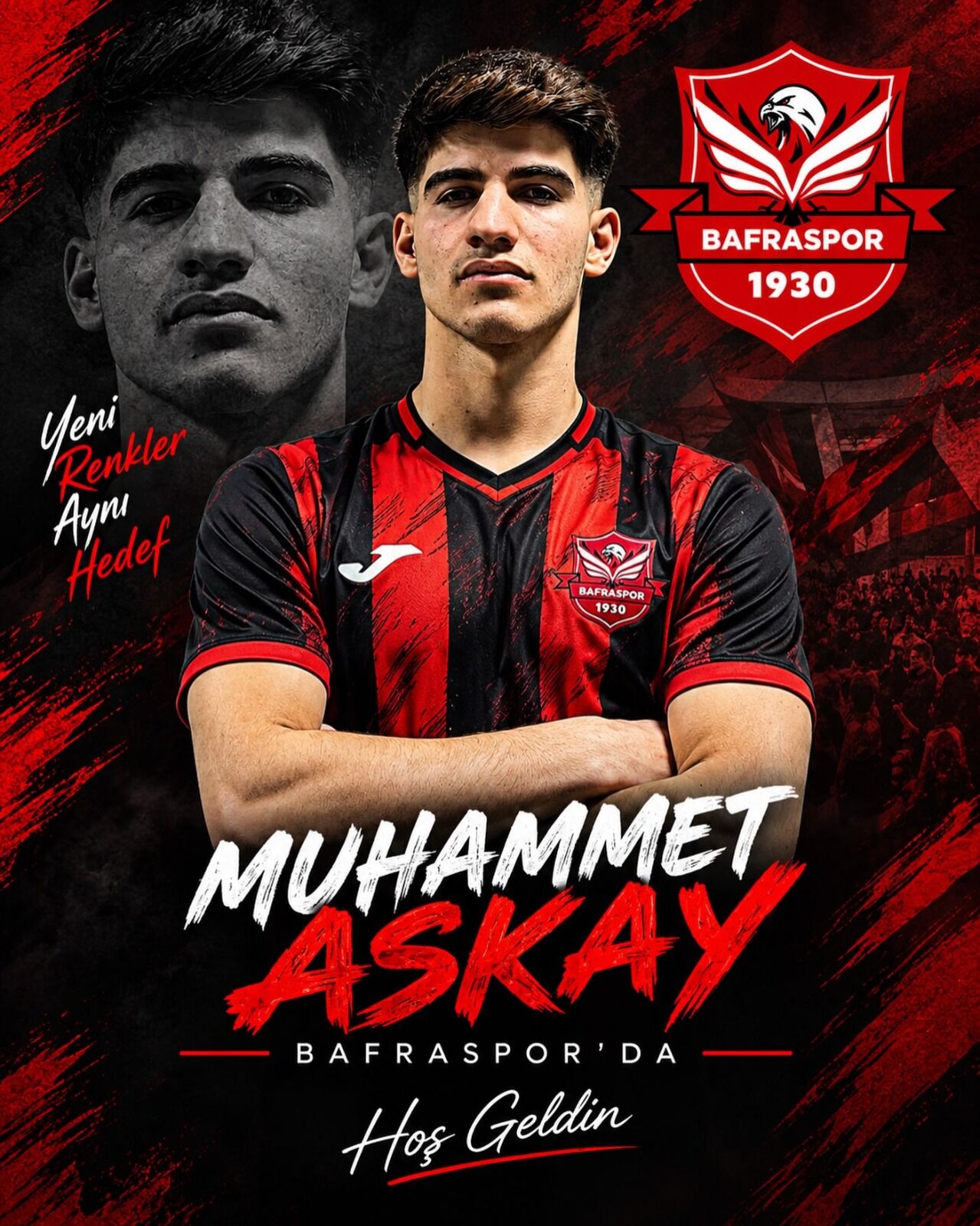 Samsun haber: Bafraspor 1930’a Muhammet Askay transfer oldu