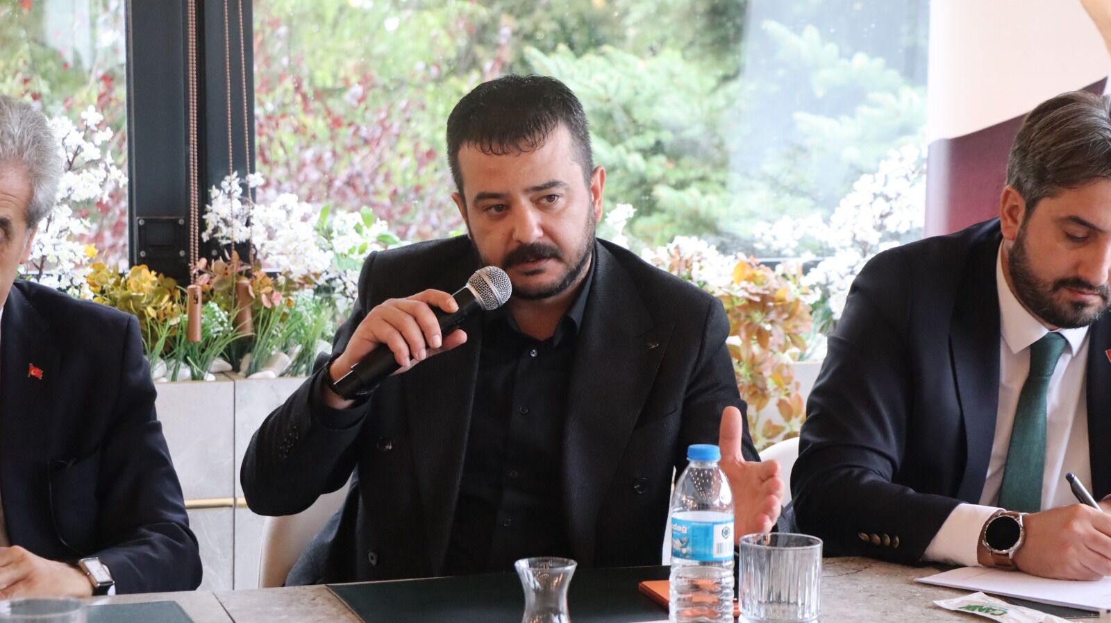samsun haber: Muhtarlar konuştu, SP Samsun Milletvekili Mehmet Karaman not aldı