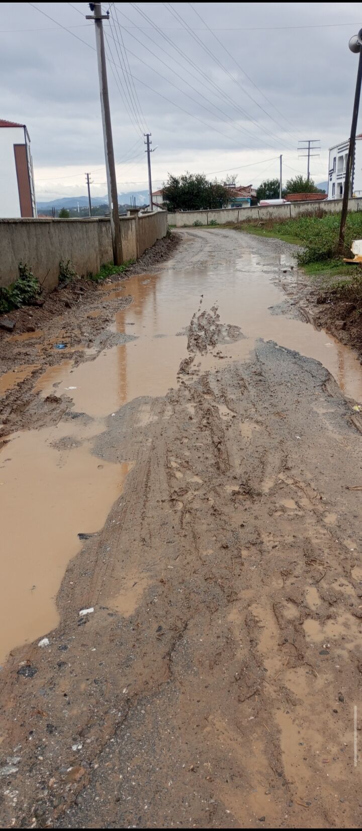 samsun haber: Samsun'un o ilçesinde 3 yıldır bitmeyen yol çilesi