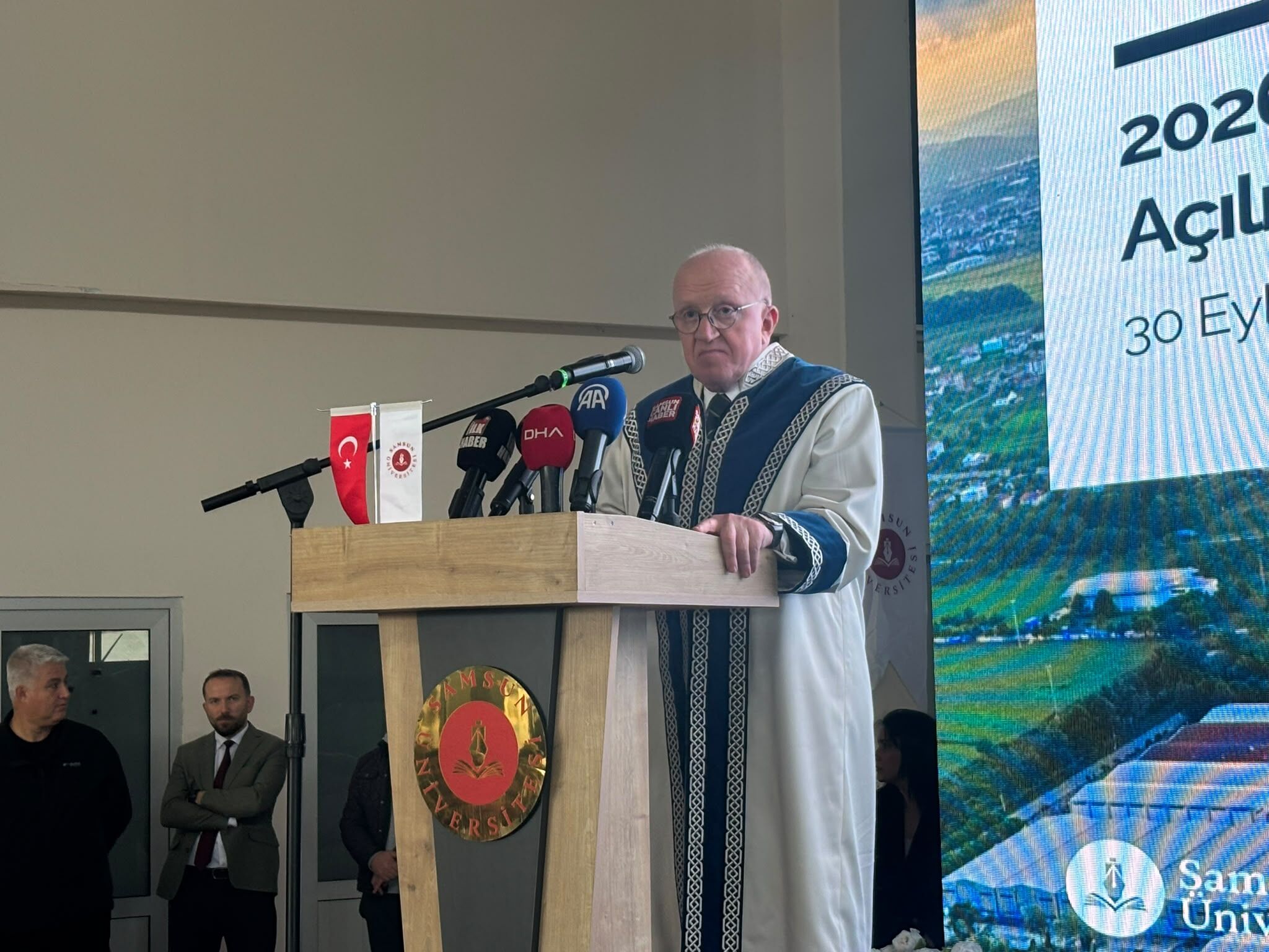 samsun haber: Samsun Üniversitesi’nden Dr. Mehmet Muş’a fahri doktora