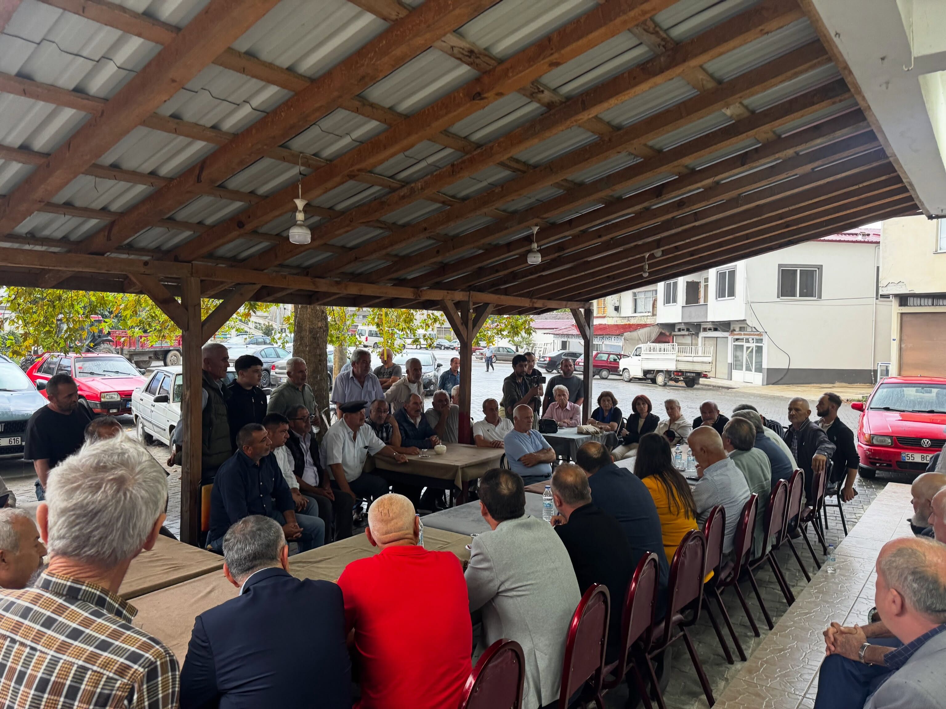 Samsun Haber: YENİ Parti heyeti Terme’de mahalle mahalle gezdi