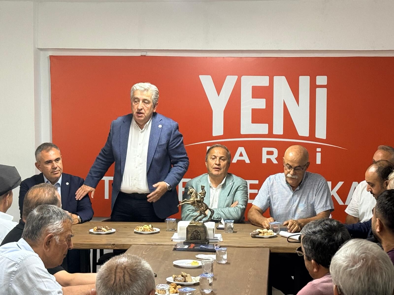 Samsun Haber: YENİ Parti heyeti Terme’de mahalle mahalle gezdi