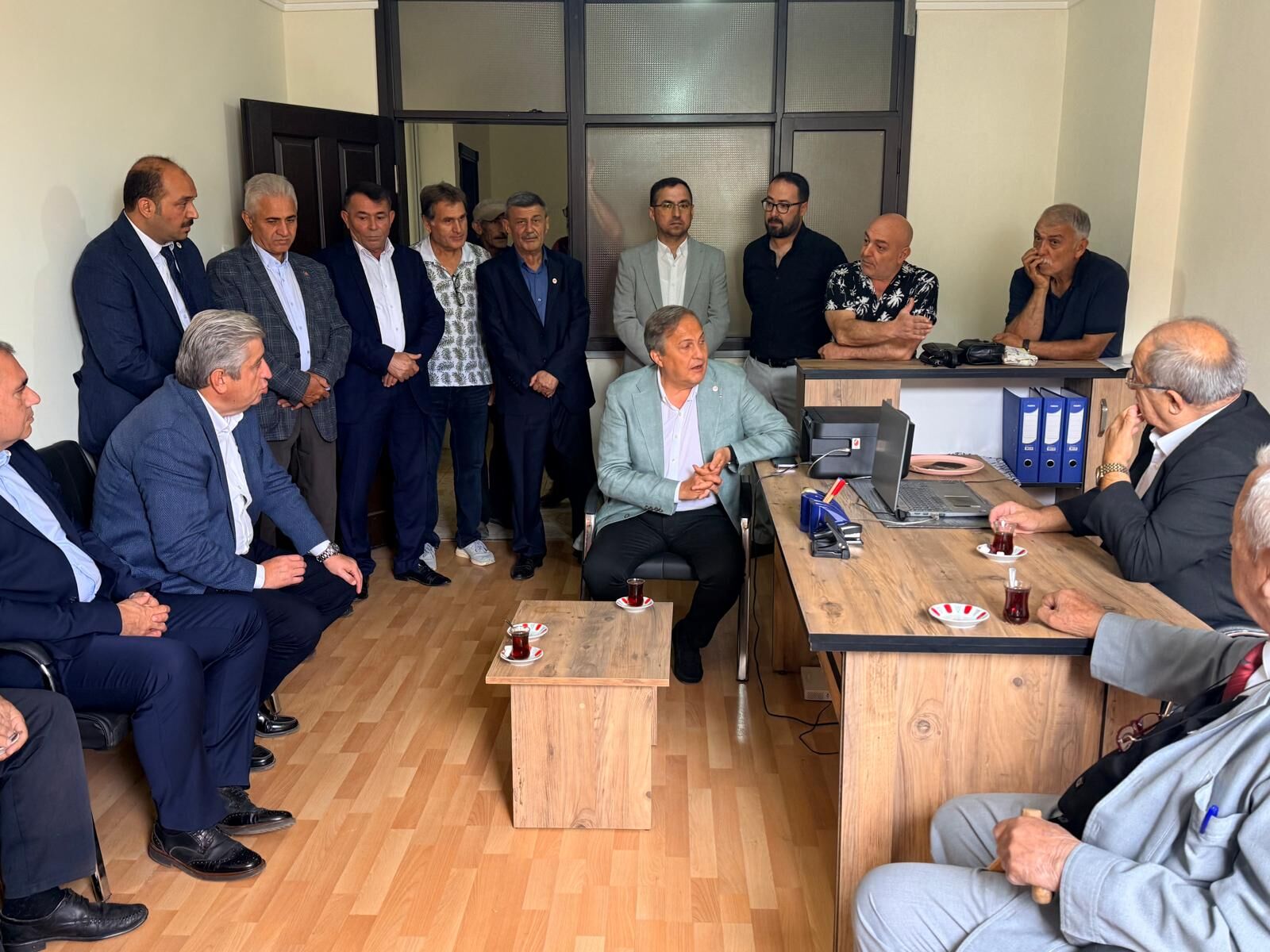 Samsun Haber: Yeni Parti Milletvekili Seyit Torun ile Murat Çan’dan Salıpazarı çıkarması