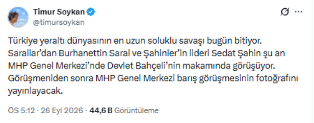Yıllardır Süren Husumette Yeni Gelişme! Ankara’da Bir Araya Geldiler 2