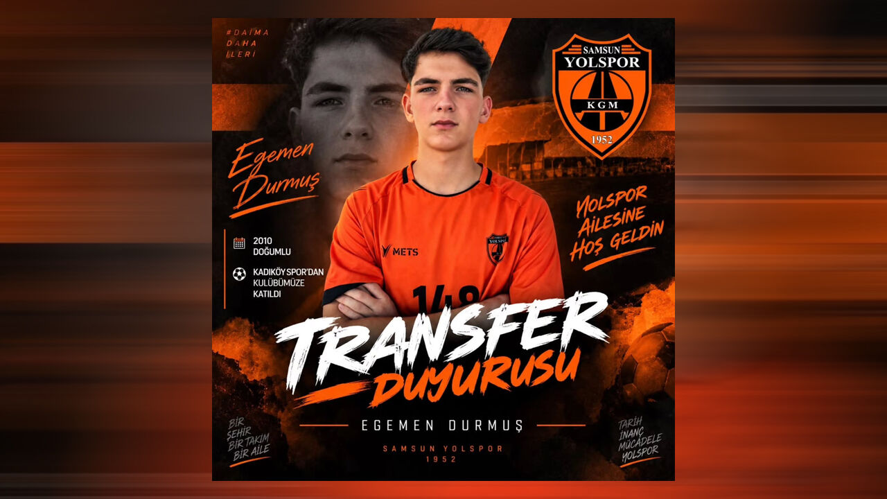 Yolspor’dan geleceğe yatırım: Egemen Durmuş imzayı attı