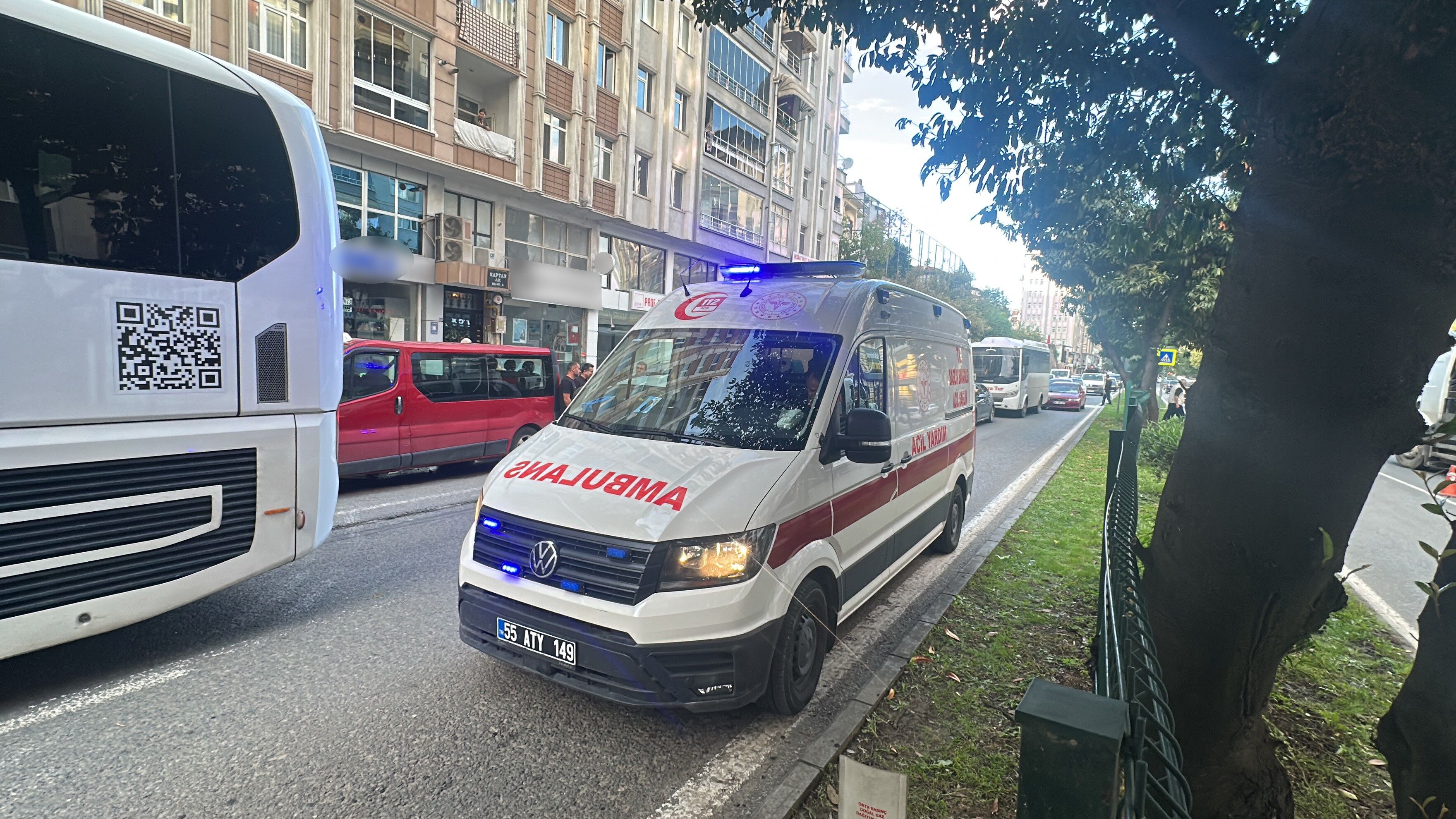 Samsun Haber: Samsun’da 100. Yıl Bulvarı’nda korkutan çarpışma