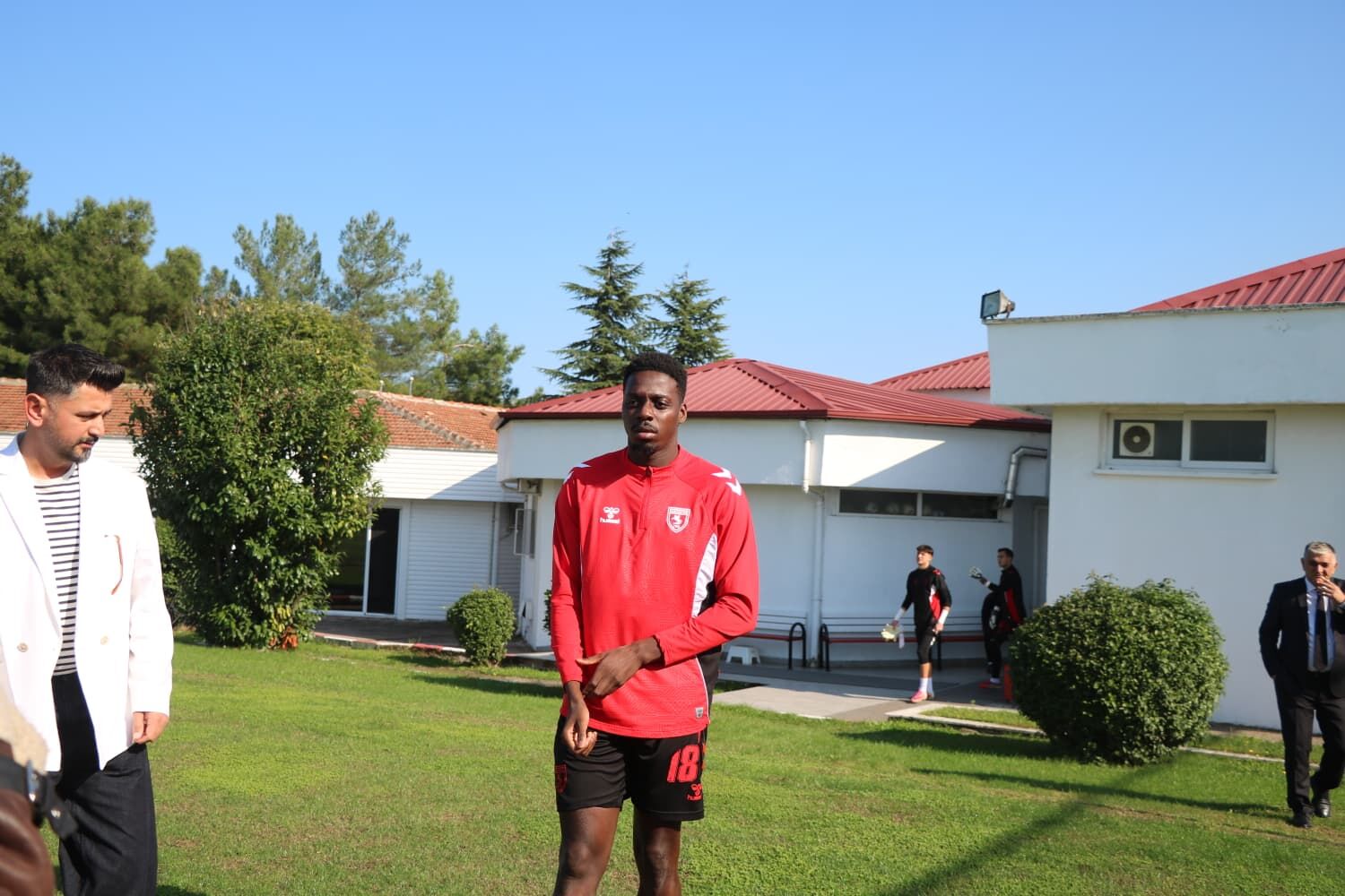 samsunspor haber Samsunspor’da Bayo’dan derbi sözü: "Taraftarımız için kazanacağız"