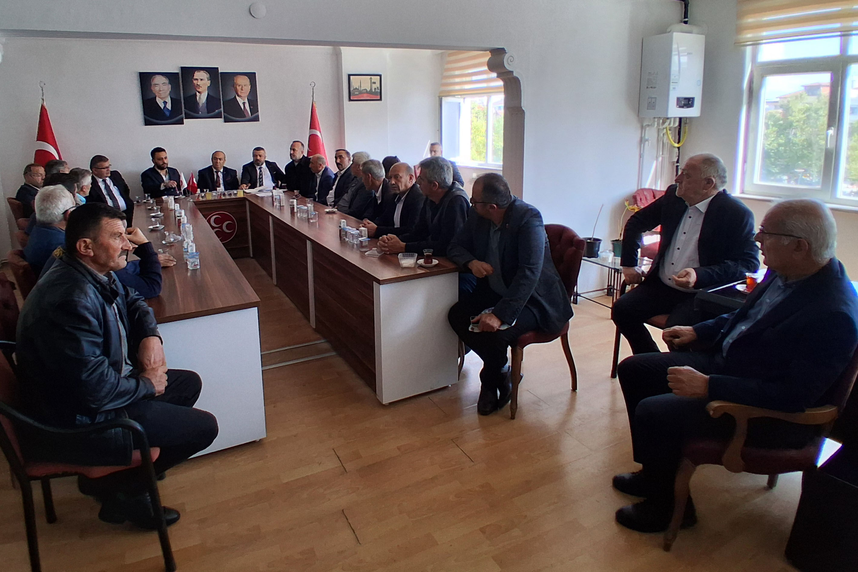 Samsun Haber: MHP Samsun’dan Havza’da muhtarlarla buluşma