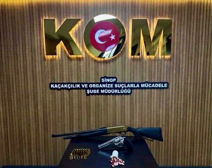 Samsun’da ruhsatsız silah operasyonu: 9 gözaltı