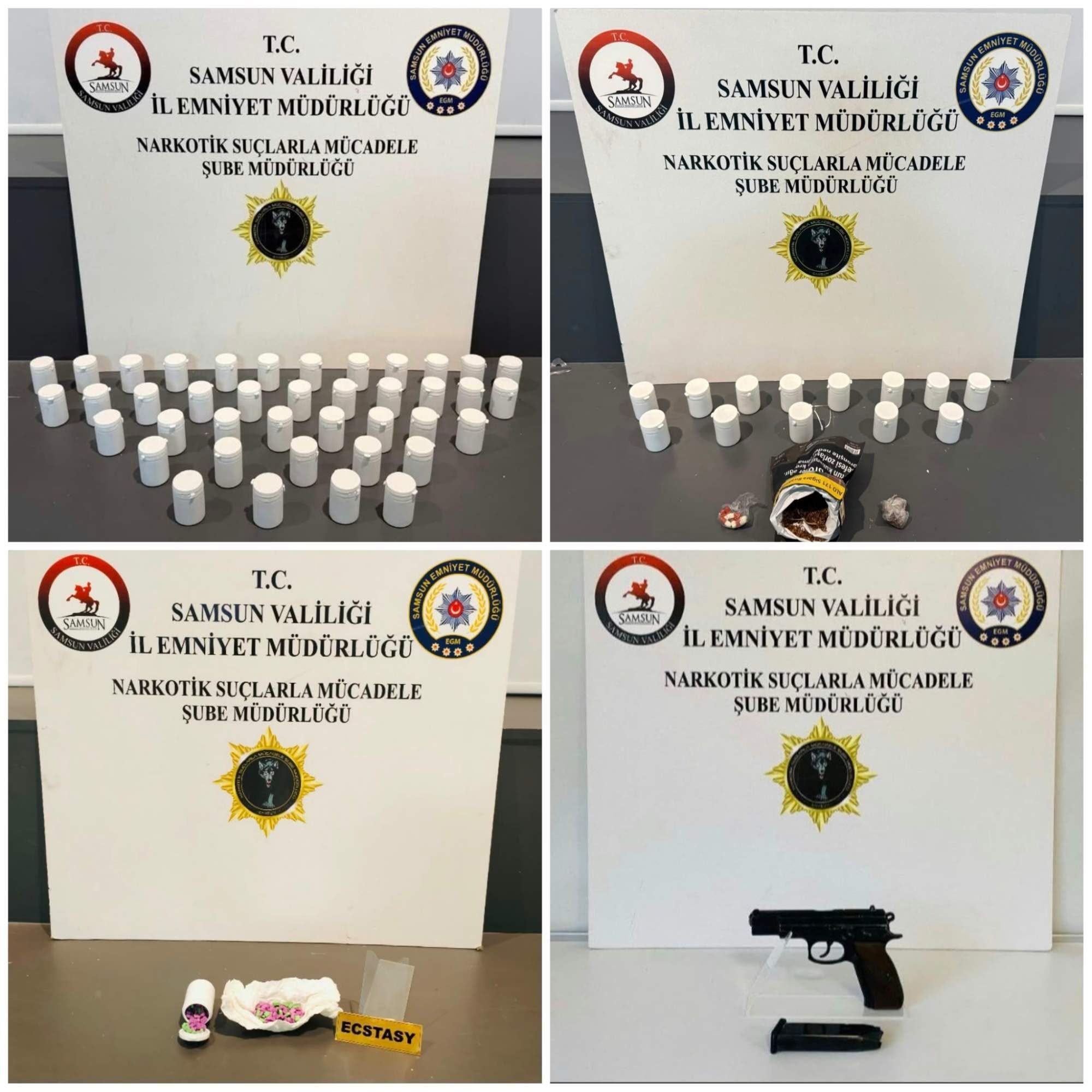 Samsun'da aranan 5 kişi yakalandı