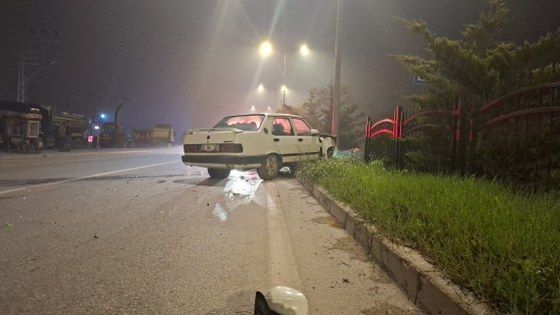 samsun haber: Samsun'da otomobilin kontrolünü kaybetti: Hastanelik oldu