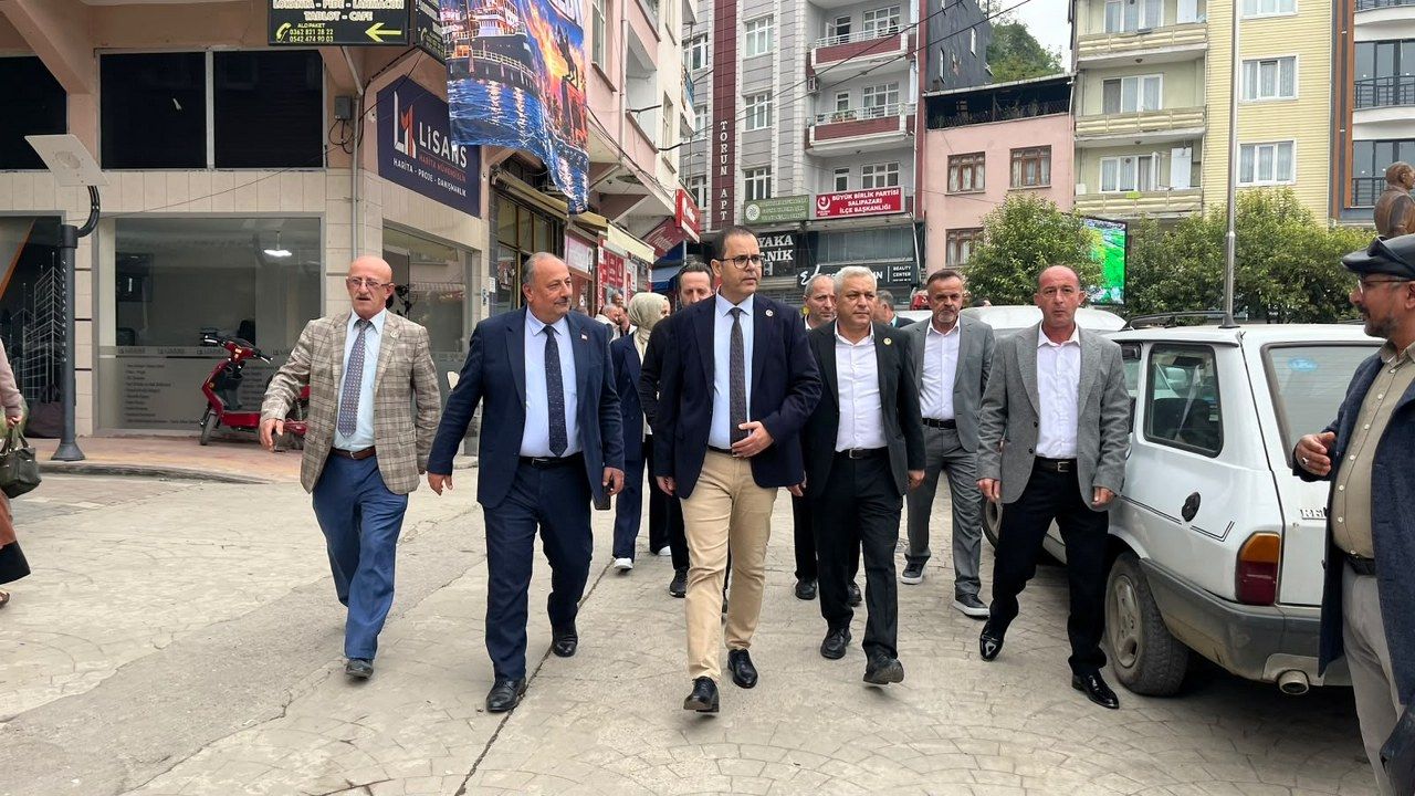 SAMSUN HABER: BBP Samsun İl Başkanı Bahadır Şahin'den Salıpazarı çıkarması