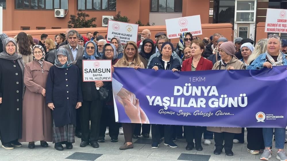 Samsun’da yaşlılara anlamlı vefa