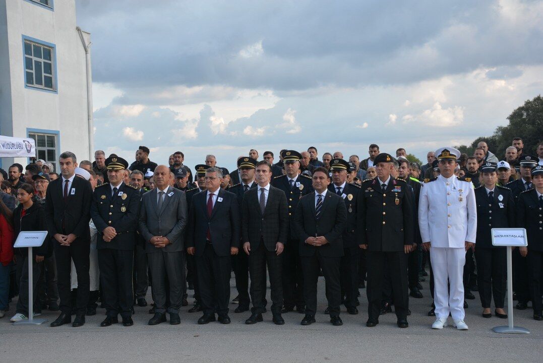 SAMSUN HABER Bafralı gazi polis Numan Şen’e Sinop’ta son görev