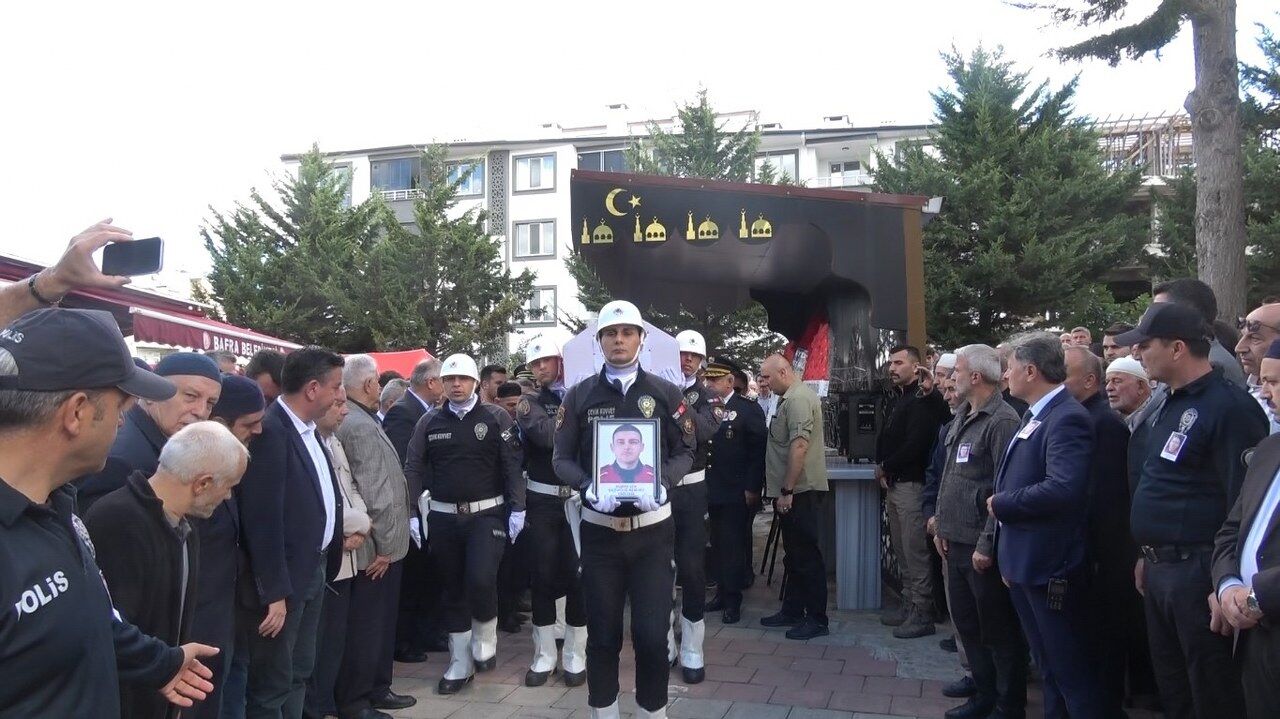 samsun haber Gazi polis Numan Şen, Samsun’da toprağa verildi