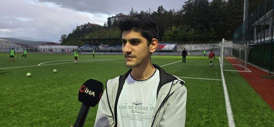 samsun haber: Samsun’da 17 yaşındaki hakem hayaline koşuyor