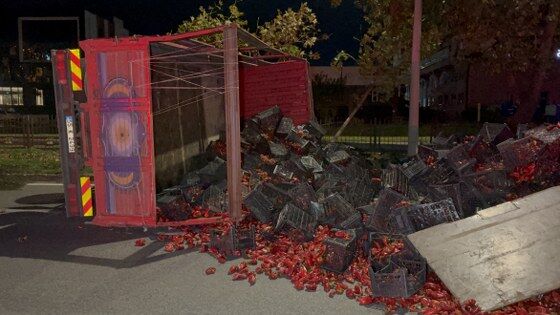 samsun haber: Samsun'da ortalık savaş alanına döndü! 10 ton kapya biber yolda