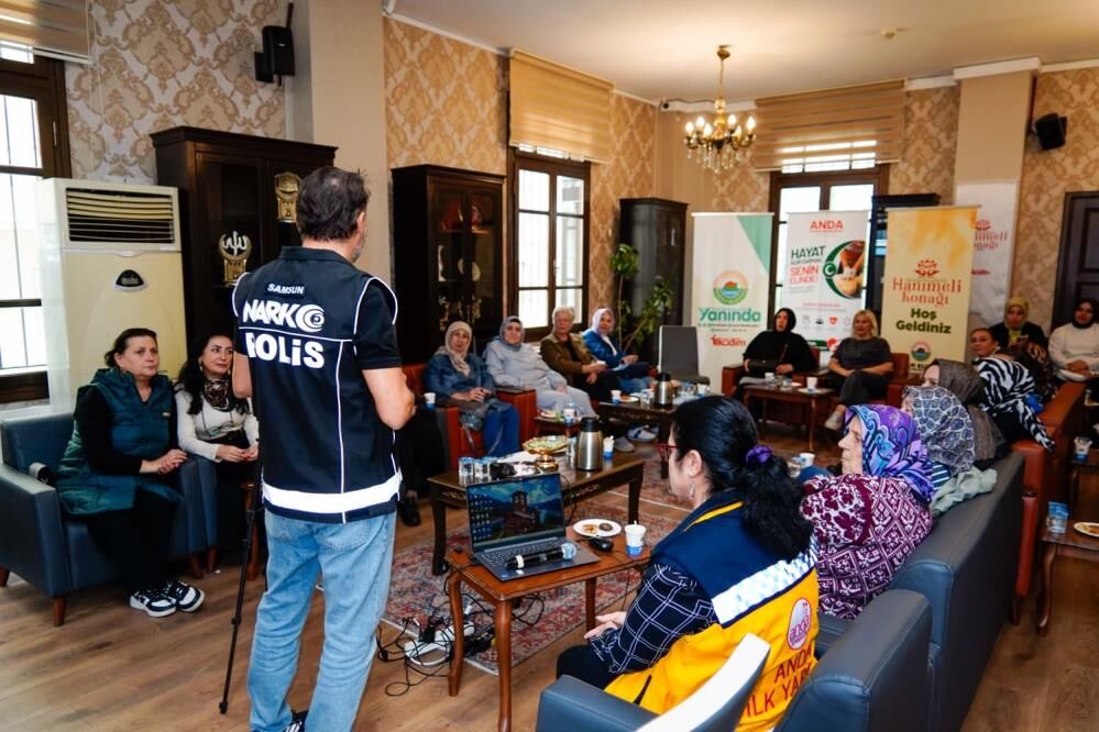 samsun haber Samsun’da annelere hayati eğitim!
