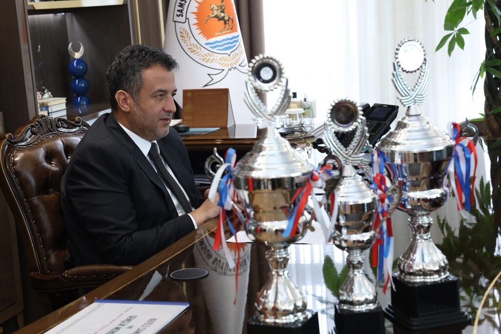 samsun haber Başkan Halit Doğan: "Şehrimizin evlatlarıyla gurur duyuyorum"