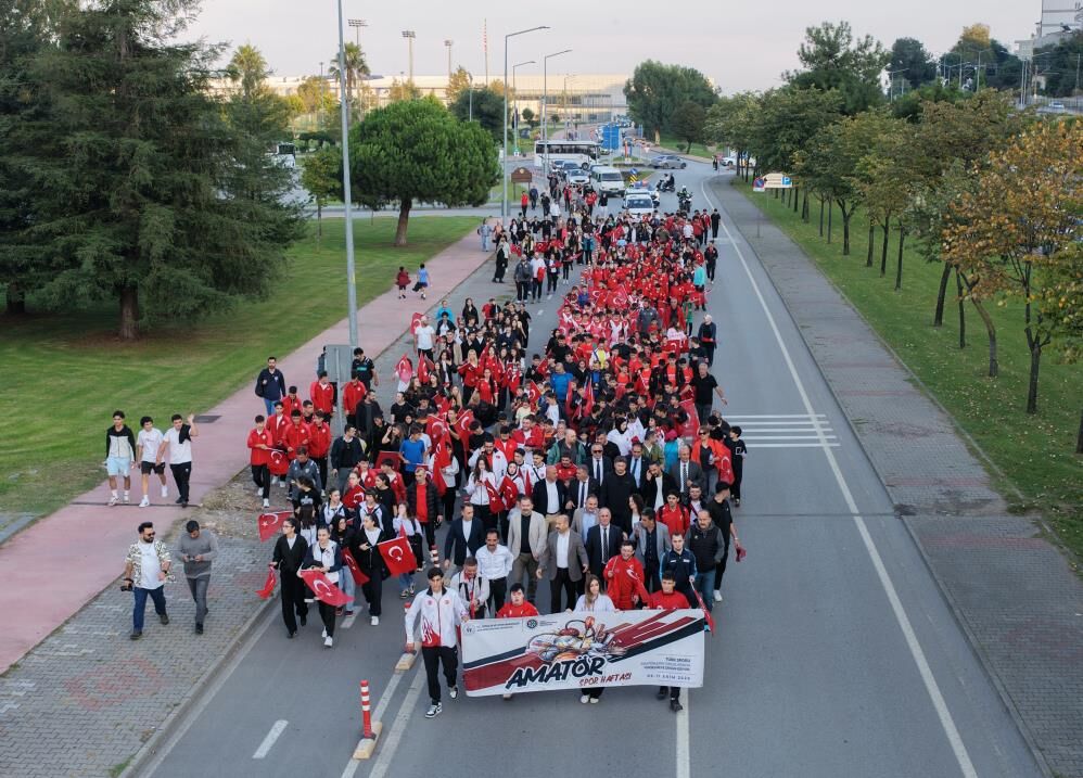 Samsun’da Amatör Spor Haftası coşkuyla kutlandı