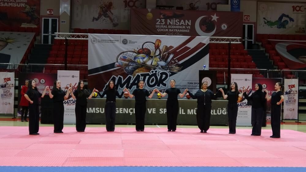 Samsun’da Amatör Spor Haftası coşkuyla kutlandı