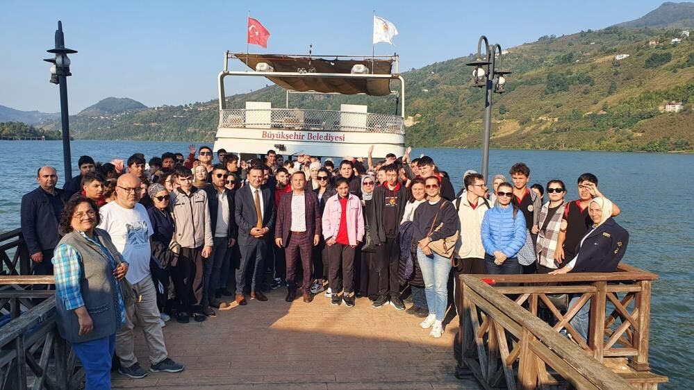 Samsun’da özel öğrenciler Ayvacık’ta engelleri aştı