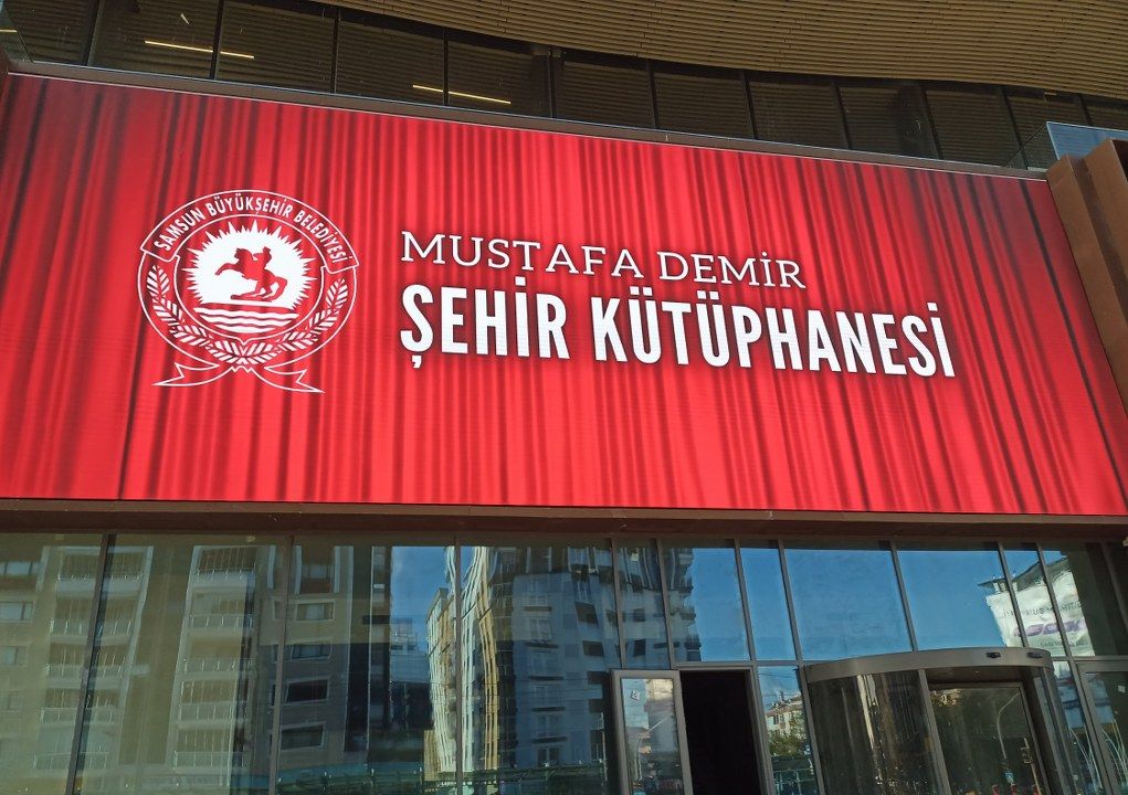 samsun haber Samsun Mustafa Demir Şehir Kütüphanesi’nde sona gelindi