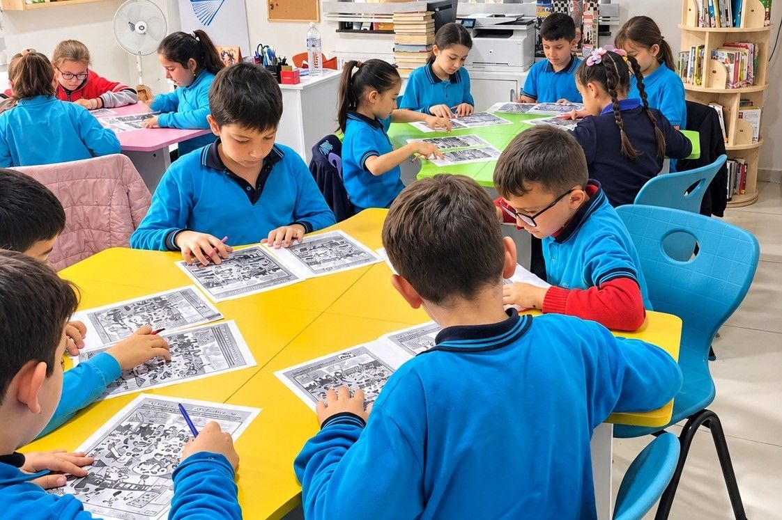 Canik’te çocuklar eğlenerek öğreniyor