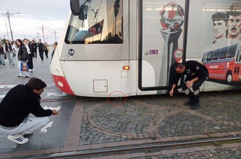 samsun haber: Samsun’da yürekleri ağza getiren anlar! Endişeyle izlediler 